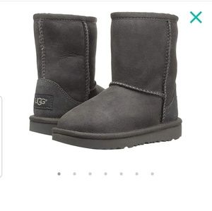 Girls grey UGG boots